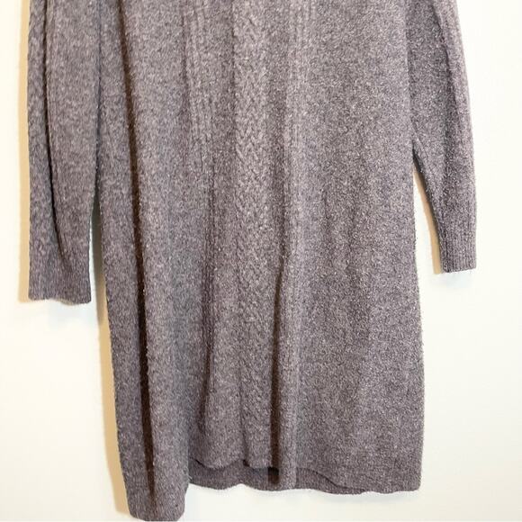 ModCloth Grey Cableknit Cowl Neck Sweater Dress Size 1X - Picture 16 of 16